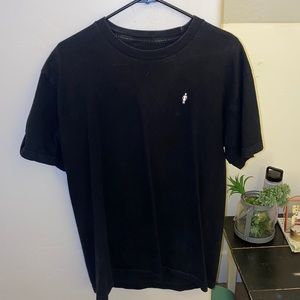 Short sleeve T shirt with girl logo